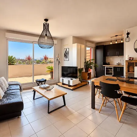 Ecrin Terrasse Elegance 2 Bedrooms Air Conditioning Wifi Parking *